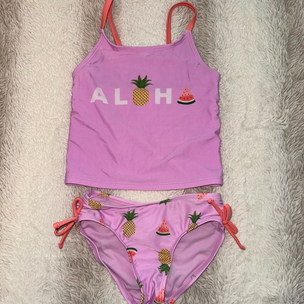 Girl 2-piece Aloha Swimsuit
